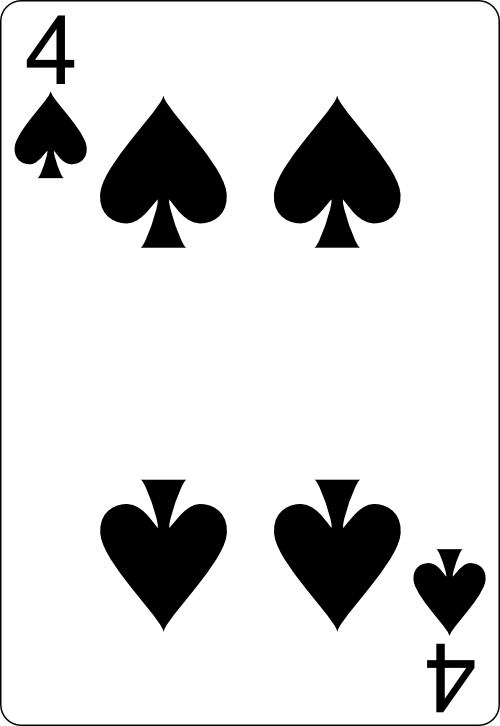 스페이드 4